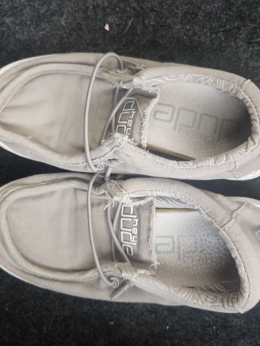 Hey Dude Kids Moccasins in Light Beige
